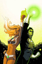 Image: Starfire #4 (variant DCU cover - Green Lantern 75) - DC Comics