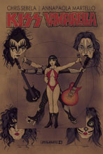 Image: Kiss / Vampirella #4 (cover B - Ihde) - Dynamite