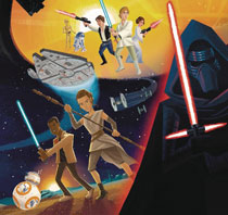 2019 Topps Star Wars Skywalker Saga Orange #35 arrêt Mace Windus JUGEMENT