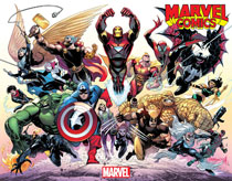 Image: Marvel Comics #1001 (variant wraparound cover - Gleason) - Marvel Comics