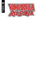 Image: Vampirella / Red Sonja #1 (variant cover - Blank Authentix ) - Dynamite