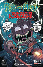 Image: Rick and Morty vs. Dungeons & Dragons II: Painscape #1 (cover B - Zub) - Oni Press Inc.