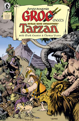 Image: Groo Meets Tarzan #3 - Dark Horse Comics