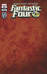 Image: Fantastic Four #36 (variant flame cover) - Marvel Comics