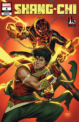 Image: Shang-Chi #4 (variant Miles Morales 10th Anniversary cover - Clarke) - Marvel Comics