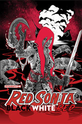 Image: Red Sonja: Black White Red #3 (cover B - Izaakse) - Dynamite