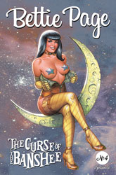 Image: Bettie Page and the Curse of the Banshee Vol. 05 #4 (cover B - Linsner) - Dynamite
