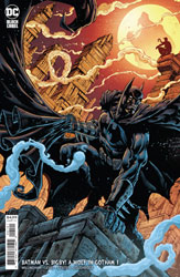 Image: Batman vs. Bigby! A Wolf In Gotham #1 (variant card stock cover - Brian Level) - DC Comics