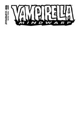 Image: Vampirella: Mindwarp #1 (cover F - Blank Authentix) - Dynamite