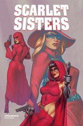 Image: Scarlet Sisters One-Shot  (cover A - Linsner) - Dynamite