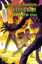 Image: Army of Darkness vs. Reanimator: Necronomicon Rising #3 (cover A - Fleecs)  [2022] - Dynamite