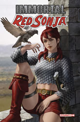 Image: Immortal Red Sonja #6 (cover B - Yoon) - Dynamite