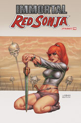 Image: Immortal Red Sonja #6 (cover C - Linsner) - Dynamite