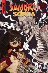 Image: Samurai Sonja #4 (cover D - Lavina) - Dynamite