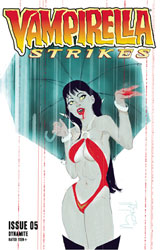 Image: Vampirella Strikes #5 (cover D - Caldwell) - Dynamite