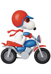 Image: Peanuts Ultra Detail Figure Series 13: Motocross Snoopy  - Medicom Toy Corporation