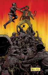 Image: DC Horror Presents: Sgt. Rock vs. Army of the Dead #1 (cover D incentive 1:25 card stock - Charlie Adlard) - DC Comics