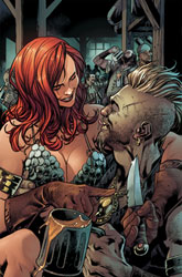 Image: Red Sonja Vol. 07 #3 (cover O incentive 1:25 - Hitch virgin) - Dynamite