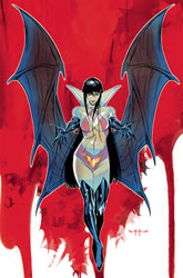 Image: Vampirella vs. The Superpowers #5 (cover K incentive 1:15 - Qualano virgin) - Dynamite