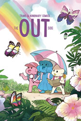 Image: Out Side: Trans & Nonbinary Comics SC  - Andrews Mcmeel