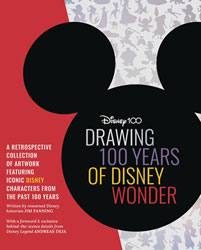 Image: Disney100: Drawing 100 Years of Disney Wonder HC  - Walter Foster