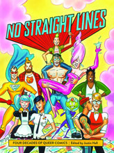 Image: No Straight Lines: Four Decades of Queer Comics SC  - Fantagraphics Books