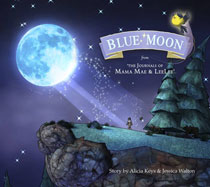 Image: Blue Moon: From the Journals of Mama Mae and Leelee HC  - IDW Publishing