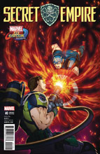 Image: Secret Empire #8 (variant cover - Mizuno Marvel vs. Capcom) - Marvel Comics