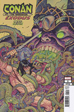 Image: Conan the Barbarian: Exodus #1 (variant Bring on the Bad Guys cover - Nick Bradshaw) - Marvel Comics