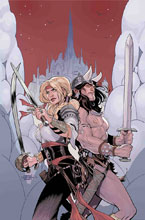Image: Age of Conan: Valeria #1 (incentive Red Nails cover - Dodson) - Marvel Comics