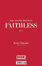 Image: Faithless #5 (Erotica variant cover - Cloonan) - Boom! Studios