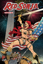 Image: Red Sonja Vol. 05 #18 (incentive 1:7 America Together cover - Miracolo)  [2020] - Dynamite