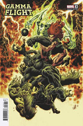 Image: Gamma Flight #3 (variant cover - Hotz) - Marvel Comics
