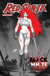 Image: Red Sonja Black White Red #2 (cover C - Nakayama) - Dynamite