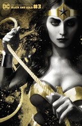 Image: Wonder Woman: Black & Gold #3 (variant cover - Joshua Middleton)  [2021] - DC Comics