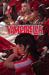 Image: Vampirella: Year One #2 (cover C - Chew) - Dynamite