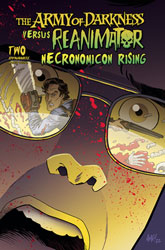 Image: Army of Darkness vs. Reanimator: Necronomicon Rising #2 (cover A - Fleecs) - Dynamite