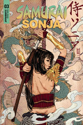 Image: Samurai Sonja #3 (cover D - Lavina) - Dynamite