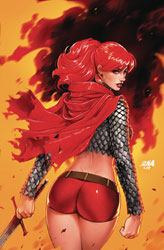 Image: Immortal Red Sonja #5 (cover L - Nakayama Ltd virgin) - Dynamite