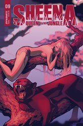 Image: Sheena: Queen of the Jungle #9 (cover D - Besch) - Dynamite
