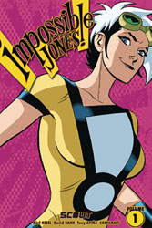 Image: Impossible Jones! Vol. 01: Grin & Gritty SC  - Scout Comics