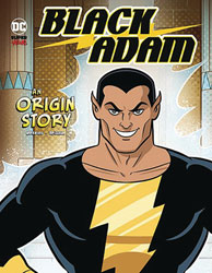 Image: DC Super Villains Origin Story: Black Adam SC  - Stone Arch Books