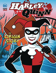 Image: DC Super Villains Origin Story: Harley Quinn SC  - Stone Arch Books