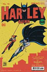 Image: Harley Quinn #18 (cover C Homage card stock - Ryan Sook) - DC Comics