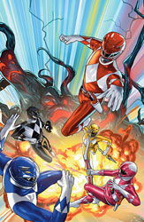 Image: Mighty Morphin Power Rangers #111 (cover J Unlockable - ) - Boom! Studios