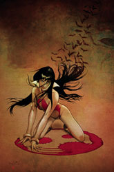 Image: Vampirella / Dracula: Rage #1 (cover P incentive 1:30 - Gunduz virgin) - Dynamite