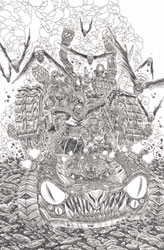 Image: Knight Terrors: Ravager #2 (cover E incentive 1:50 cardstock - James Stokoe) - DC Comics
