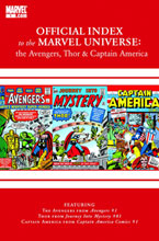 Image: Avengers, Thor & Captain America: Official Index to the Marvel Universe #1 - Marvel Comics