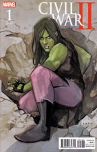 Image: Civil War II #1 (Noto She-Hulk variant cover - 00181)  [2016] - Marvel Comics