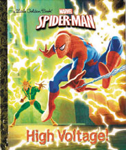 Image: Marvel Comics Little Golden Book: Spider Man - High Voltage!  - Random House Books For Young R